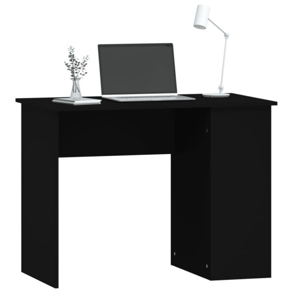 vidaXL Stôl čierny 100x55x75 cm spracované drevo – Obrázok 3