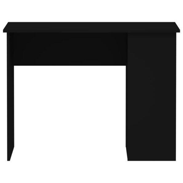 vidaXL Stôl čierny 100x55x75 cm spracované drevo – Obrázok 4