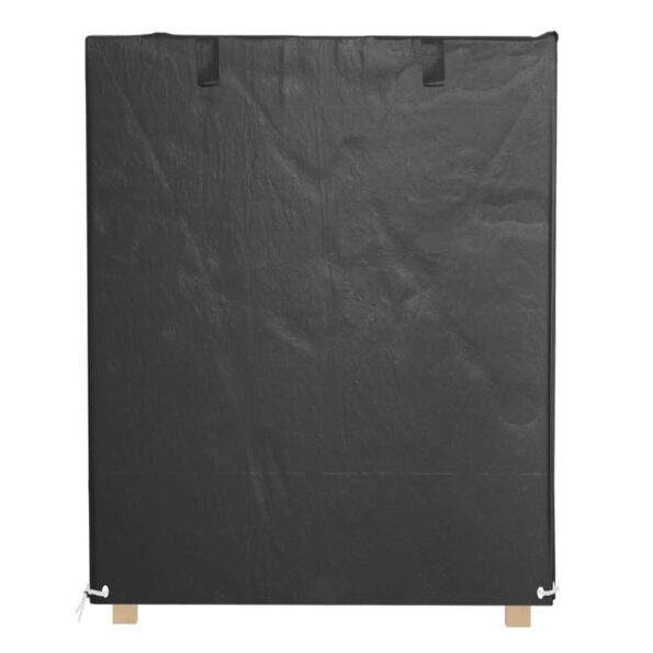 vidaXL Kryty na hojdaciu lavicu 2ks 8očiek 125x90x135/165cm polyetylén – Obrázok 4