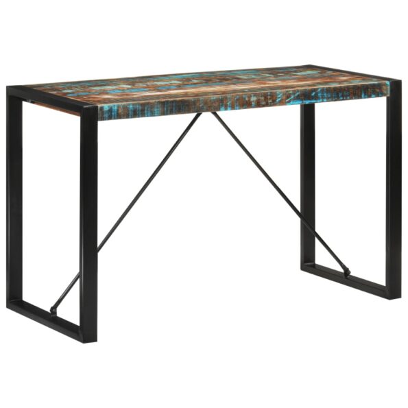 vidaXL Jedálenský stôl 120x55x76 cm masívne recyklované drevo – Obrázok 7
