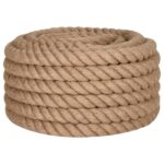 vidaXL Jutové lano 5 m dlhé 60 mm hrubé – Obrázok 3