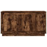 vidaXL Komoda dymový dub 102x35x55 cm spracované drevo – Obrázok 5
