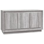 vidaXL Komoda sivá sonoma 102x35x55 cm spracované drevo – Obrázok 2