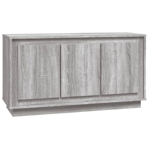 vidaXL Komoda sivá sonoma 102x35x55 cm spracované drevo – Obrázok 2
