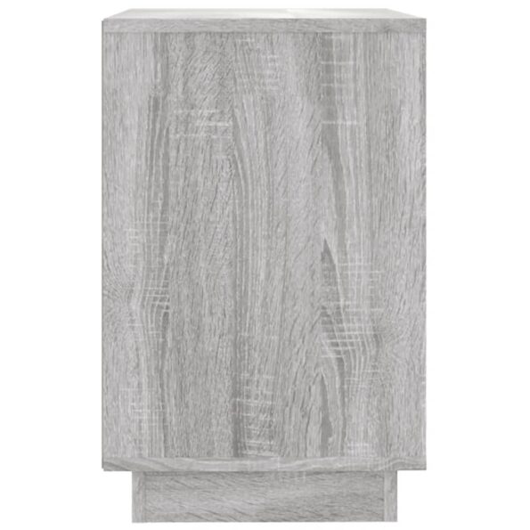 vidaXL Komoda sivá sonoma 102x35x55 cm spracované drevo – Obrázok 7