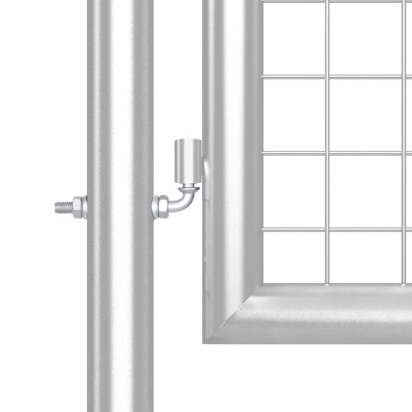 VXL8720845845117_g_en_hd_3.jpg vidaXL Záhradná brána so sieťoviny strieborná 300x175 cm pozink. oceľ – Obrázok 5