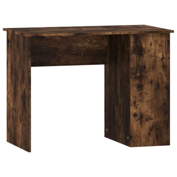 vidaXL Stôl dymový dub 100x55x75 cm spracované drevo – Obrázok 2