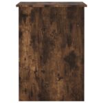 vidaXL Stôl dymový dub 100x55x75 cm spracované drevo – Obrázok 5
