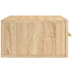 vidaXL Nástenné nočné stolíky 2 ks dub sonoma 35x35x20 cm – Obrázok 8