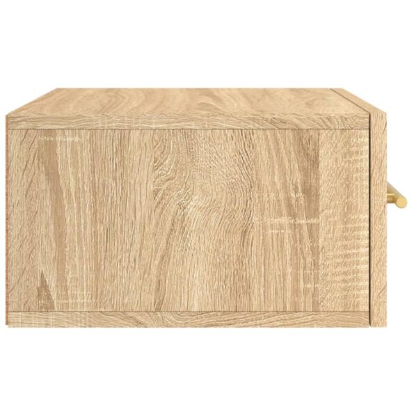 vidaXL Nástenné nočné stolíky 2 ks dub sonoma 35x35x20 cm – Obrázok 8