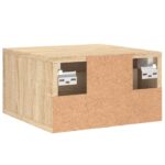 vidaXL Nástenné nočné stolíky 2 ks dub sonoma 35x35x20 cm – Obrázok 9