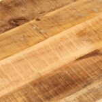 vidaXL Stolová doska 120x50x3,8 cm oválna masívny mangovník – Obrázok 7