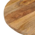 vidaXL Stolová doska 120x50x2,5 cm oválna masívny mangovník – Obrázok 6