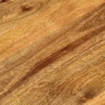 vidaXL Stolová doska 110x50x2,5 cm oválna masívny mangovník – Obrázok 7
