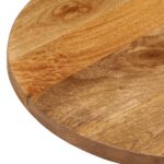 vidaXL Stolová doska 140x50x2,5 cm oválna masívny mangovník – Obrázok 6