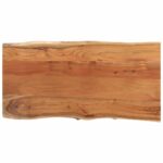 vidaXL Stolová doska 80x40x2,5 cm obdĺžnik masívna akácia živá hrana – Obrázok 3