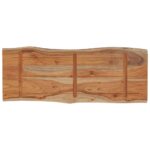 vidaXL Stolová doska 80x40x2,5 cm obdĺžnik masívna akácia živá hrana – Obrázok 4