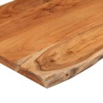 vidaXL Stolová doska 80x40x2,5 cm obdĺžnik masívna akácia živá hrana – Obrázok 7