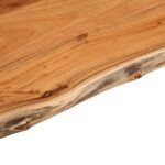 vidaXL Stolová doska 80x40x2,5 cm obdĺžnik masívna akácia živá hrana – Obrázok 8