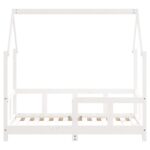 vidaXL Rám detskej postele biely 70x140 cm masívna borovica – Obrázok 4