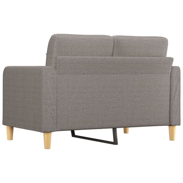 vidaXL 2-miestna pohovka sivohnedá 120 cm látka – Obrázok 5
