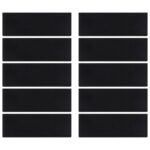 vidaXL Schodiskové stupne 10 ks 25x75 cm guma – Obrázok 3