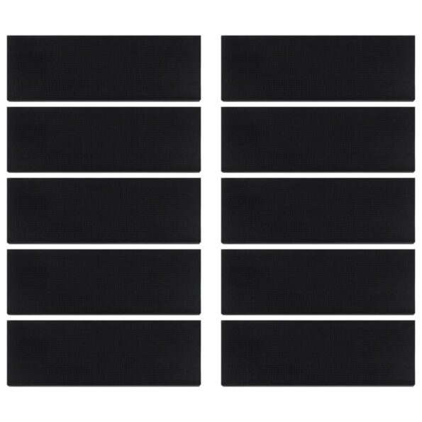 vidaXL Schodiskové stupne 10 ks 25x75 cm guma – Obrázok 3