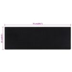 vidaXL Schodiskové stupne 10 ks 25x75 cm guma – Obrázok 8