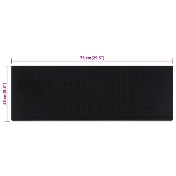 vidaXL Schodiskové stupne 10 ks 25x75 cm guma – Obrázok 8