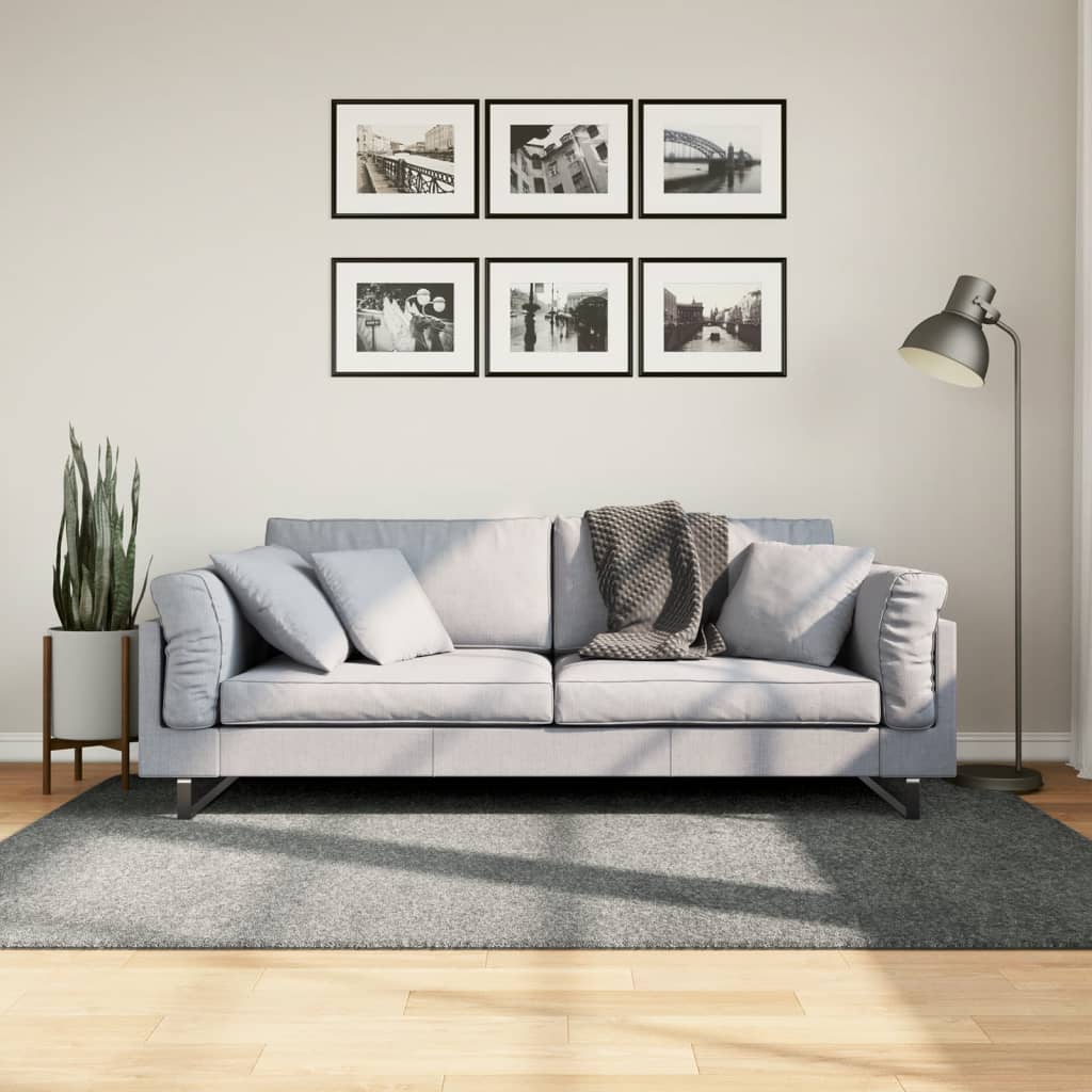 VXL8721012229020_m_en_hd_1.jpg vidaXL Shaggy koberec PAMPLONA, vysoký vlas, moderný, zelený 140x200cm – Obrázok 1
