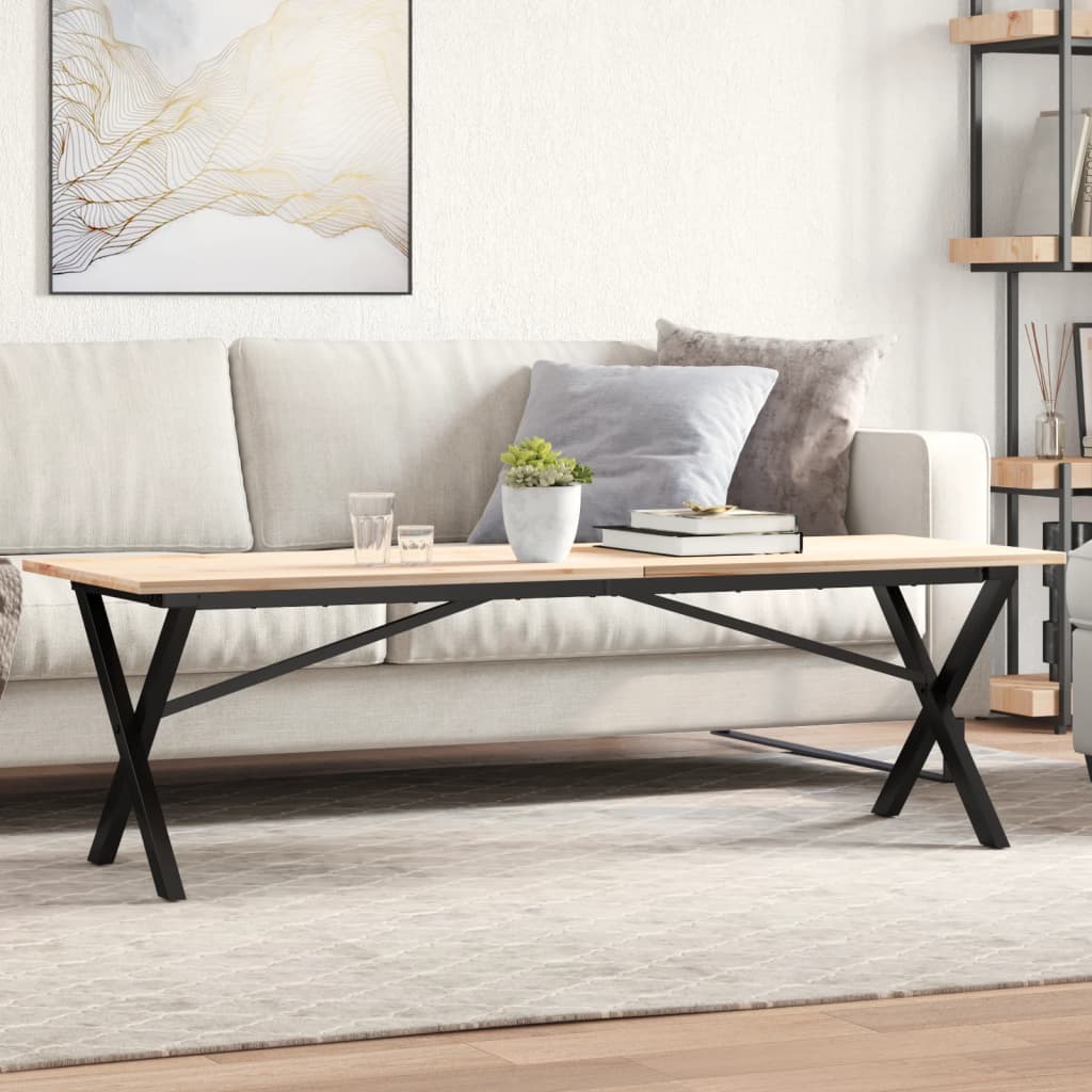 VXL8721012282742_m_en_hd_1.jpg vidaXL Nohy konferenčného stolíka X-rám 140x30x43 cm oceľ – Obrázok 1