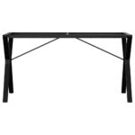 vidaXL Nohy jedálenského stola Y-rám 140x60x73 cm oceľ – Obrázok 4