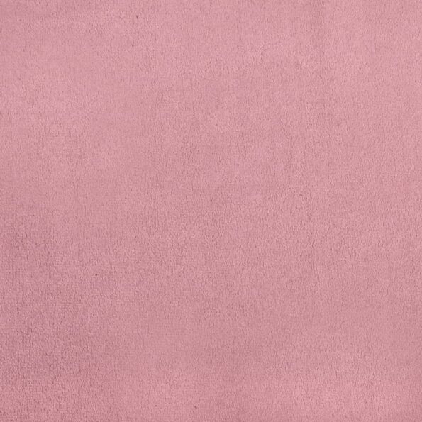 vidaXL Posteľ s matracom Dover ružový 90x200 cm zamat – Obrázok 8