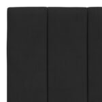 vidaXL Posteľ s matracom Hanko čierny 80x200 cm zamat – Obrázok 6