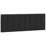 vidaXL Posteľ s matracom Hanko čierny 140x200 cm zamat – Obrázok 5