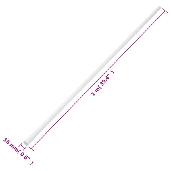 vidaXL Káblové rozvody Ø16 mm 10 m PVC – Obrázok 5