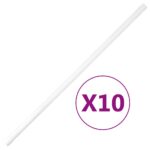 vidaXL Káblové rozvody so sponami Ø20 mm 10 m PVC