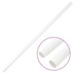 vidaXL Káblové rozvody so sponami Ø20 mm 10 m PVC – Obrázok 2