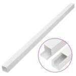 vidaXL Káblový rozvod 60x40 mm 10 m PVC – Obrázok 2