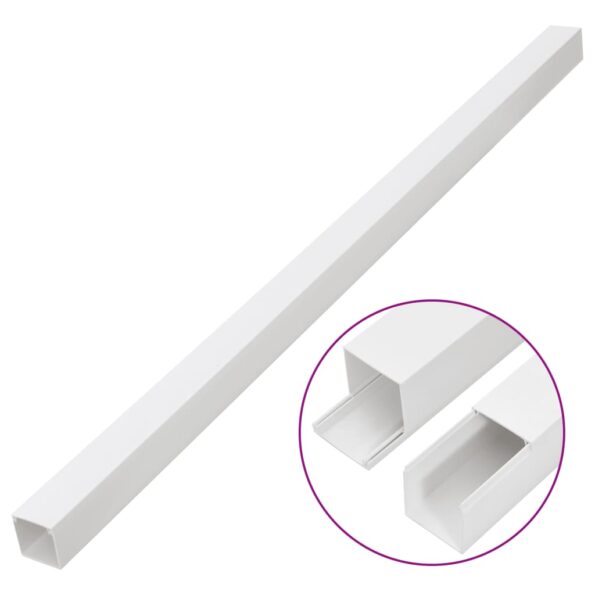 vidaXL Káblový rozvod 60x40 mm 10 m PVC – Obrázok 2