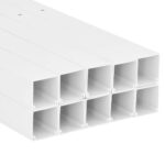 vidaXL Káblový rozvod 60x40 mm 10 m PVC – Obrázok 4