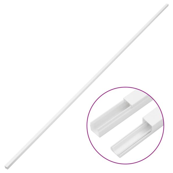 vidaXL Káblový rozvod 15x10 mm 30 m PVC – Obrázok 2