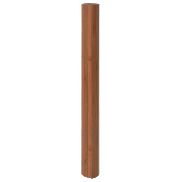 vidaXL Koberec obdĺžnikový hnedý 60x300 cm bambus – Obrázok 3