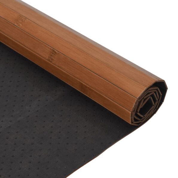 vidaXL Koberec obdĺžnikový hnedý 60x300 cm bambus – Obrázok 5