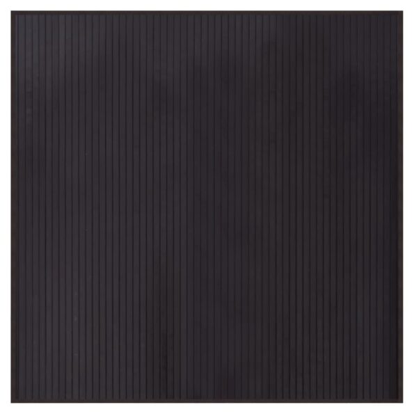 vidaXL Koberec štvorcový tmavohnedý 100x100 cm bambus – Obrázok 2