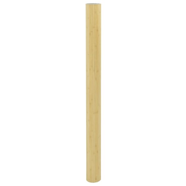vidaXL Paraván svetlý prírodný šírka 400 cm výška 165 cm bambus – Obrázok 4