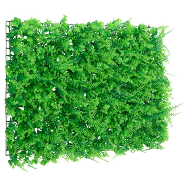  vidaXL Umelý plot z listov papradia 24 ks zelený 40x60 cm – Obrázok 3