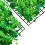  vidaXL Umelý plot z listov papradia 24 ks zelený 40x60 cm – Obrázok 5