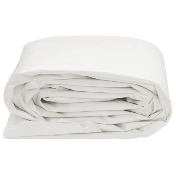vidaXL Celta biela 5x5 m 650 g/m² – Obrázok 3