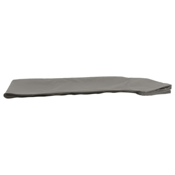 vidaXL Strieška bimini s 3 oblúkmi sivá 183x196x137 cm – Obrázok 8